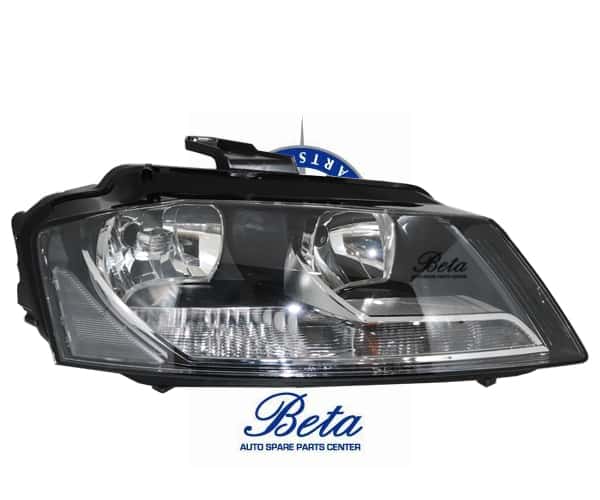 Right Side Headlamp Normal for Audi A3 2008-2012 models, Part Number 8P0941004AJ / 8P0941004BL