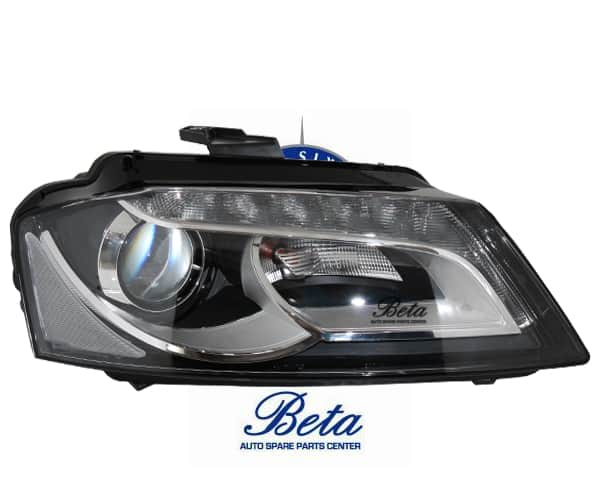 Right Side Headlamp Xenon for Audi A3 2008-2012 models, Part Number 8P0941030AM / 8P0941030BE