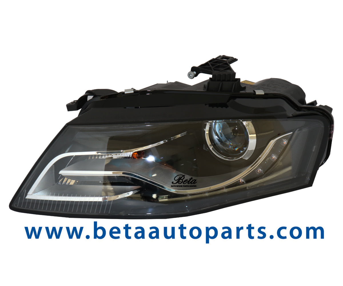 Left Side Headlamp Xenon LED for Audi A4 2008-2011 models, Part Number 8K0941029G