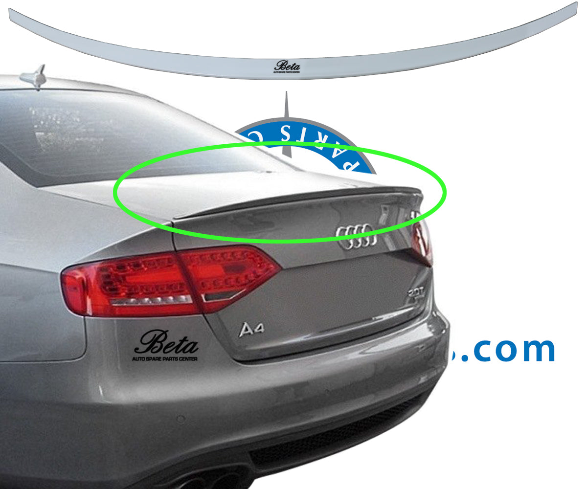 Trunk Spoiler for Audi A4 2012-2015 models, Part Number 8K5827933