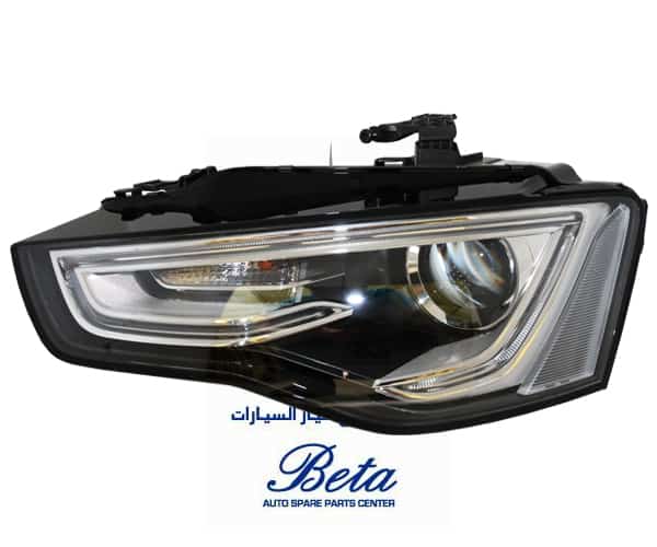 Left Side Headlamp Xenon -Black for Audi A5 2012-2016 models, Part Number 8T0941043C