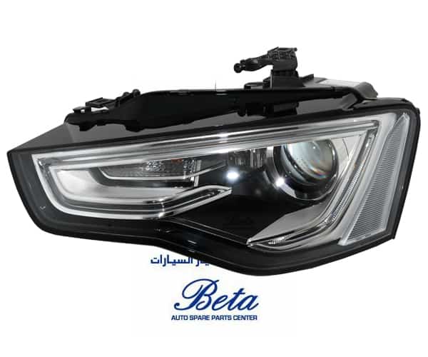 Left Side Headlamp Xenon with AFS -Black for Audi A5 2012-2016 models, Part Number 8T0941753