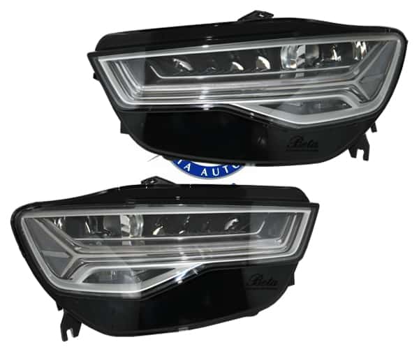 Headlamp Upgrade To LED for Audi A6 2011-2018 models, Part Number 4G0941773H / 4G0941774H