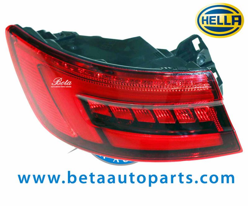 Left Side Tail Lamp LED for Audi A4 2016-2019 models, Part Number 8W5945091C / 8W5945091B