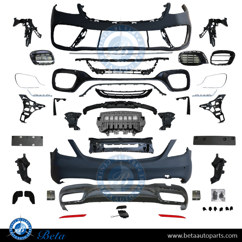 Body Kit AMG S63 for Mercedes S-Class W222 2018-2020 models