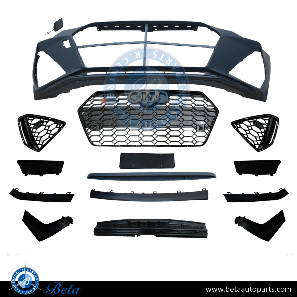 Front Bumper Upgrade to 2019 RS6 Look for Audi A6 2011-2014 models, Part Number 4G0807065A