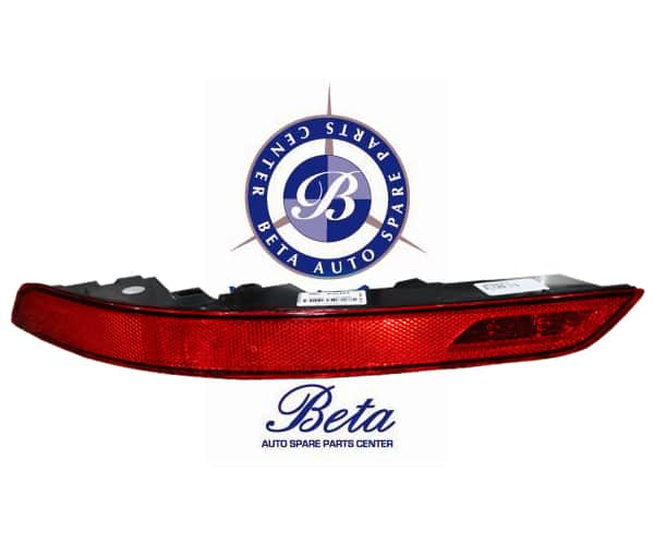 Left Side Rear Bumper Reflector LED for Porsche Cayenne 2015-2017 models, Part Number 95863110510