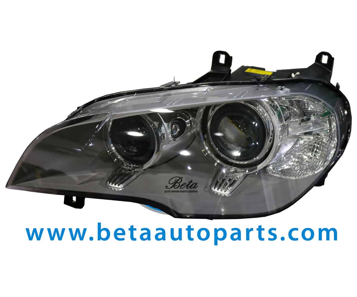 Left Side Headlamp Xenon for BMW X5 E70 LCI 2011-2013 models, Part Number 63117240787