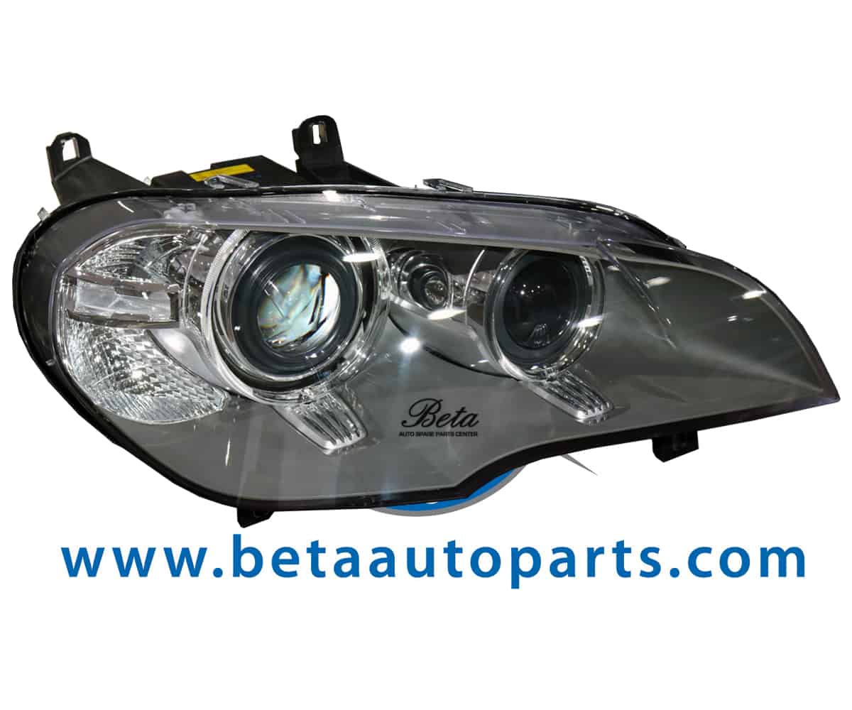 Right Side Headlamp Xenon for BMW X5 E70 LCI 2011-2013 models, Part Number 63117240788