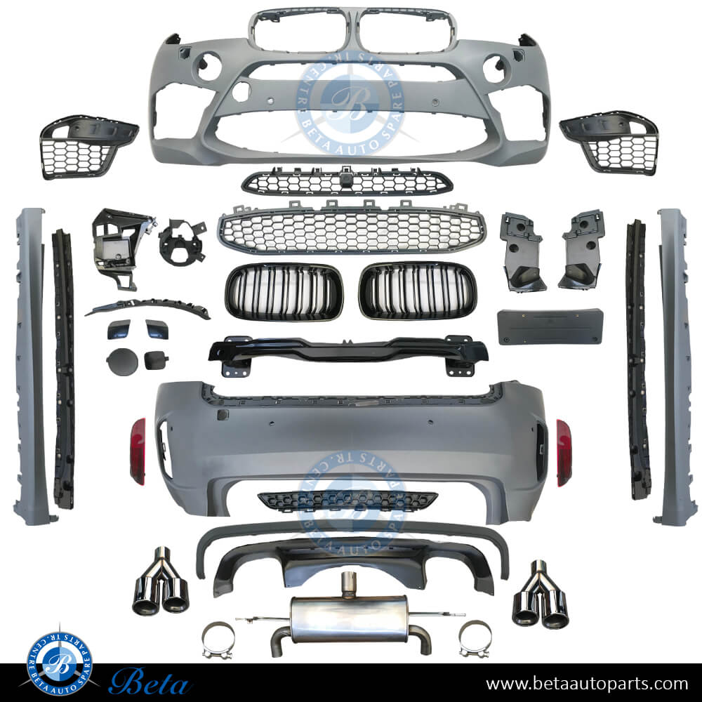 Body Kit X6M Look for BMW X6 F16 2015-2019 models