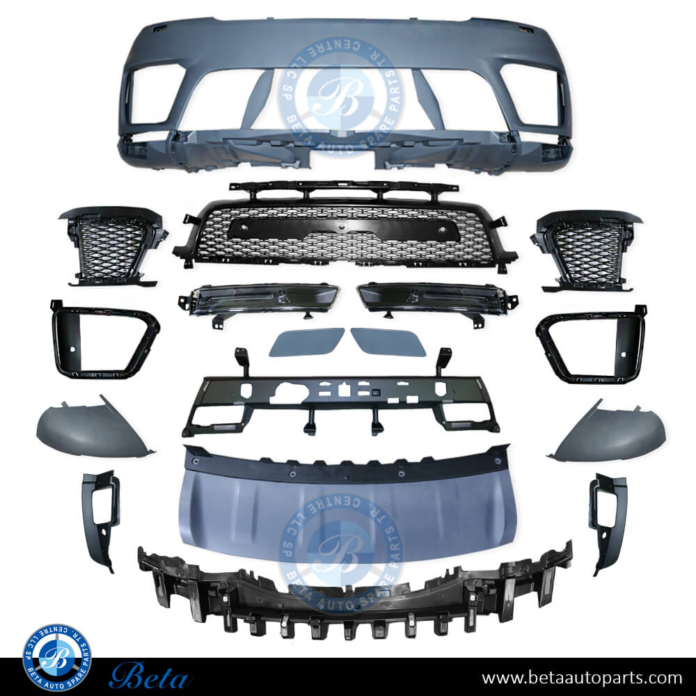 Range Rover Sport (2018-2022), Front Bumper with PDC with Camera Hole ...