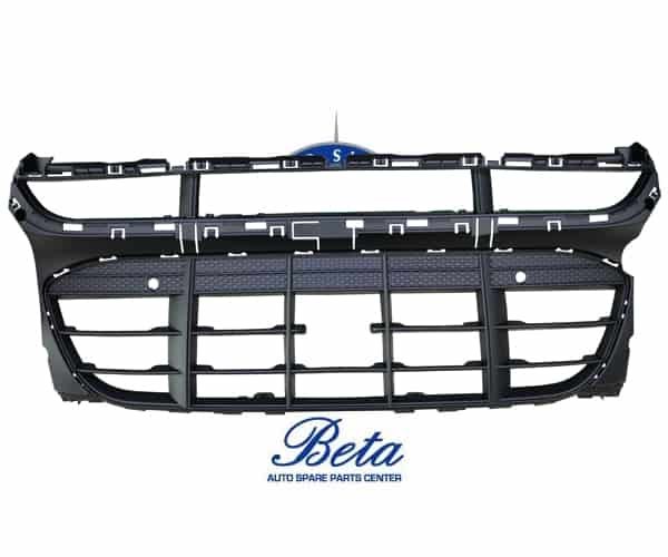 Radiator Grille with ACC with PDC for Porsche Macan Turbo 2015-UP models, Part Number 95B807683AB1E0