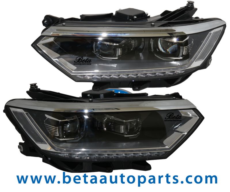 Headlamp Upgrade To LED Look for Volkswagen Passat 2015-2019 models, Part Number 3G1941773 / 3G1941774