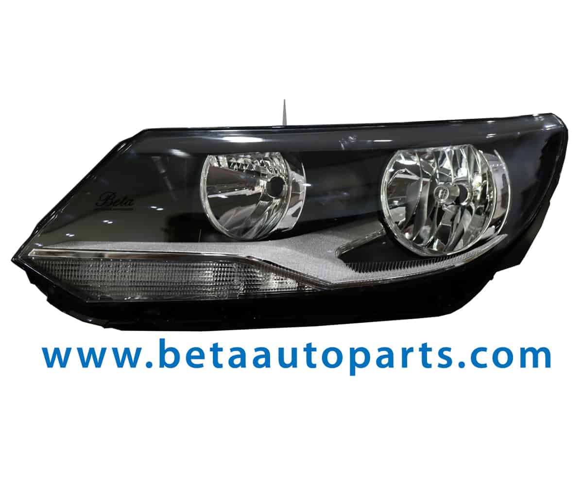Left Side Headlamp Normal for Volkswagen Tiguan 2012-2016 models, Part Number 5N2941005