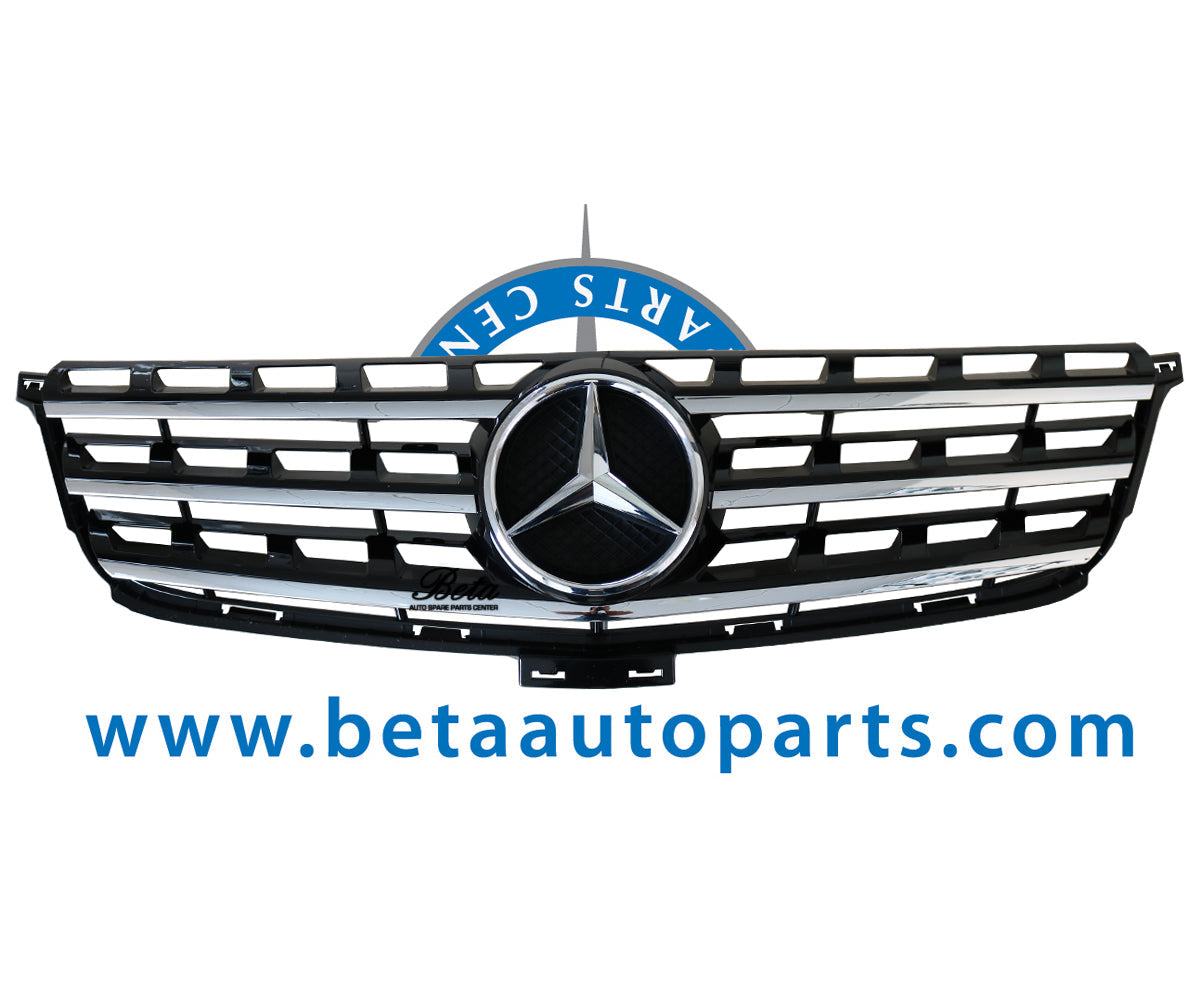 Radiator Grille Standard for Mercedes ML-Class W166 2012-2014 models, Part Number 1668800985