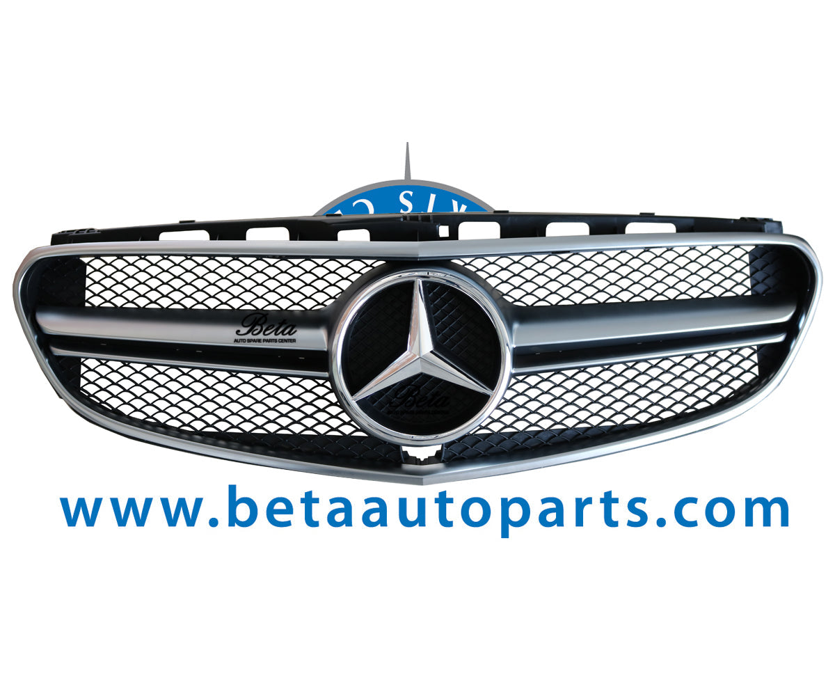 Radiator Grille AMG E63 Look for Mercedes E-Class W212 2014-2016 models, Part Number 2128855165