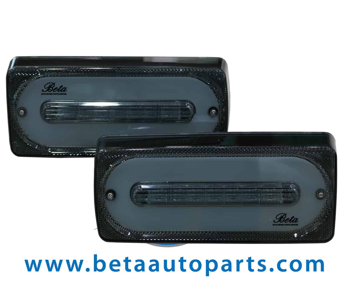 W463 TAIL LAMP MODIFIED LED BAR ALL SMOKE