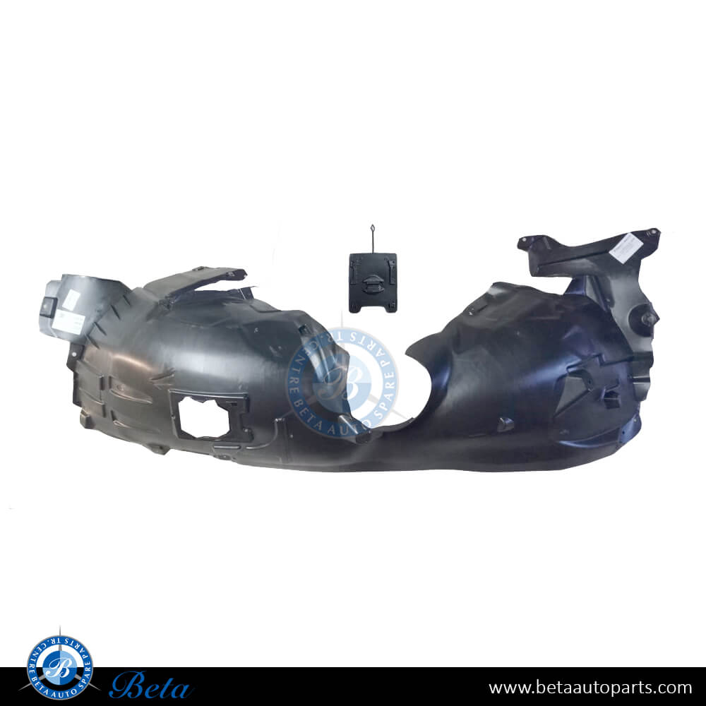 Left Side Front Wheel Fender Liner for Mercedes GLA-Class X156 2014-2020 models, Part Number 1566900130
