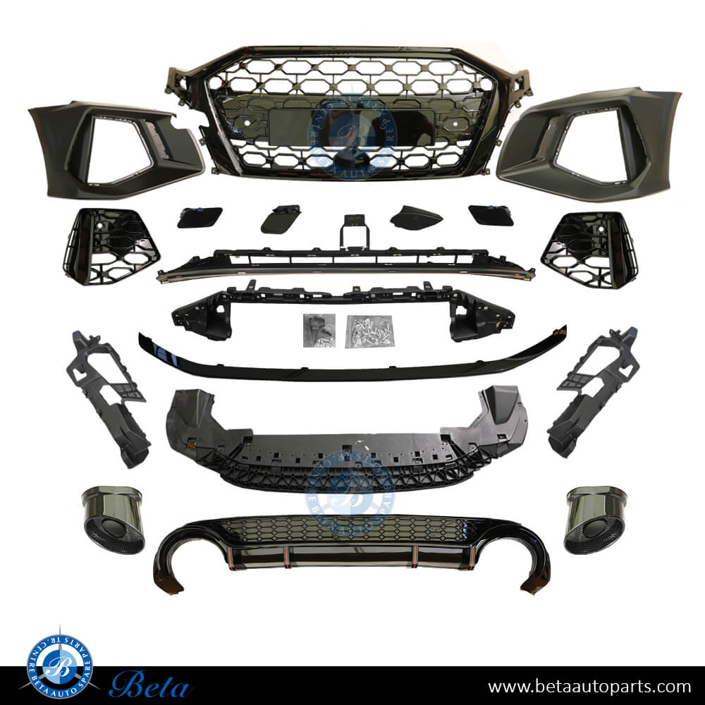 Body Kit Upgrade to RS3 Look - Sedan for Audi A3 2020-Up models