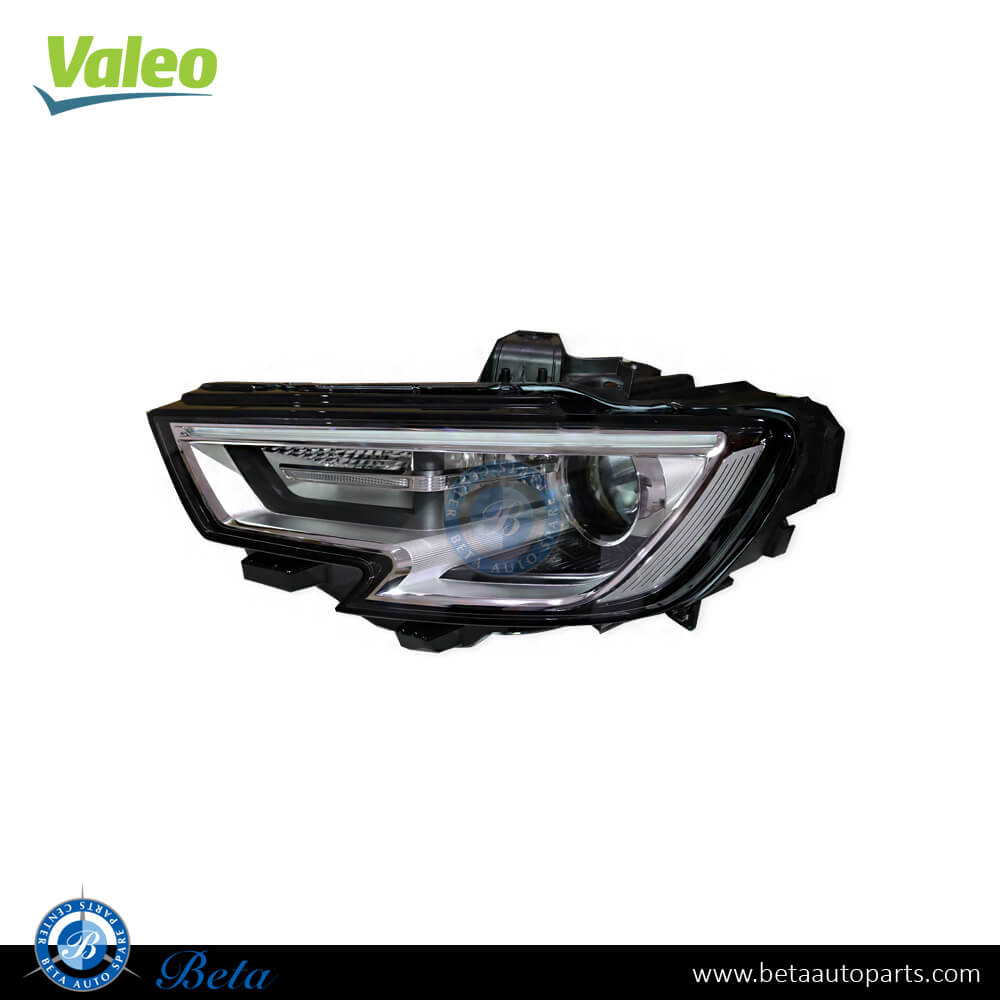 Left Side Headlamp Xenon for Audi A3 2017-2019 models, Part Number 8V0941043E