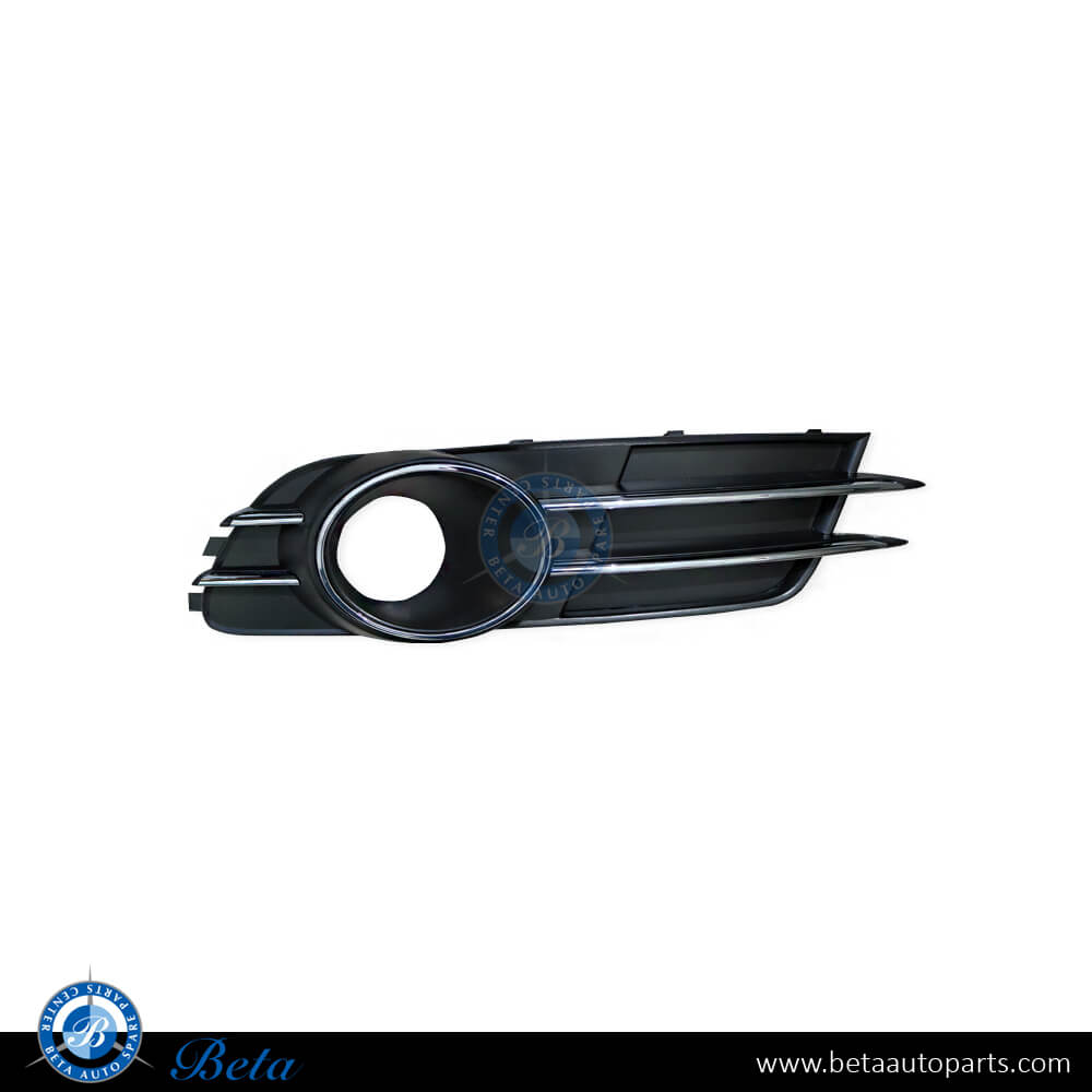Right Side Fog Lamp Cover with hole for Audi A6 2011-2014 models, Part Number 4G0807682G