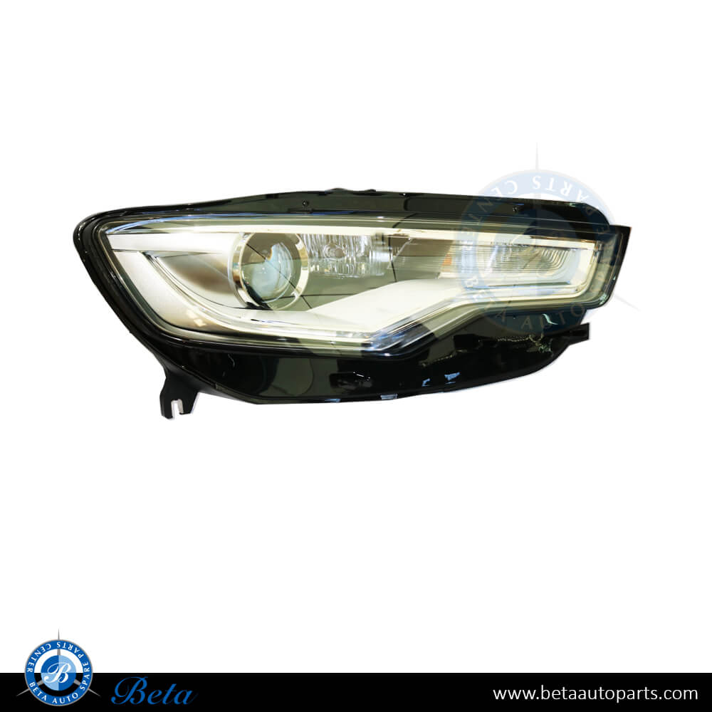 Right Side Headlamp Xenon Assembly for Audi A6 2011-2014 models, Part Number 4G0941044J / 4GD941006A