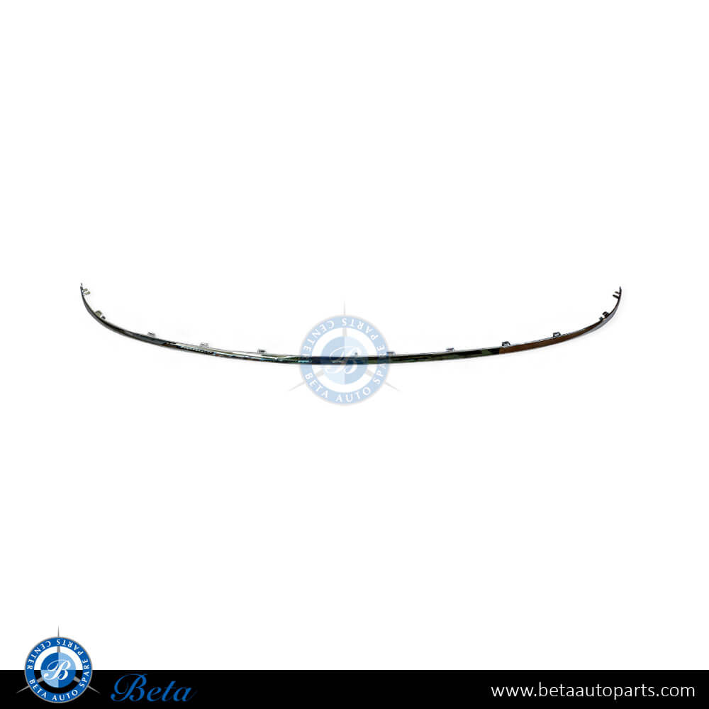 Rear Bumper Chrome Moulding for Audi A8 2014-2017 models, Part Number 4H0807443A