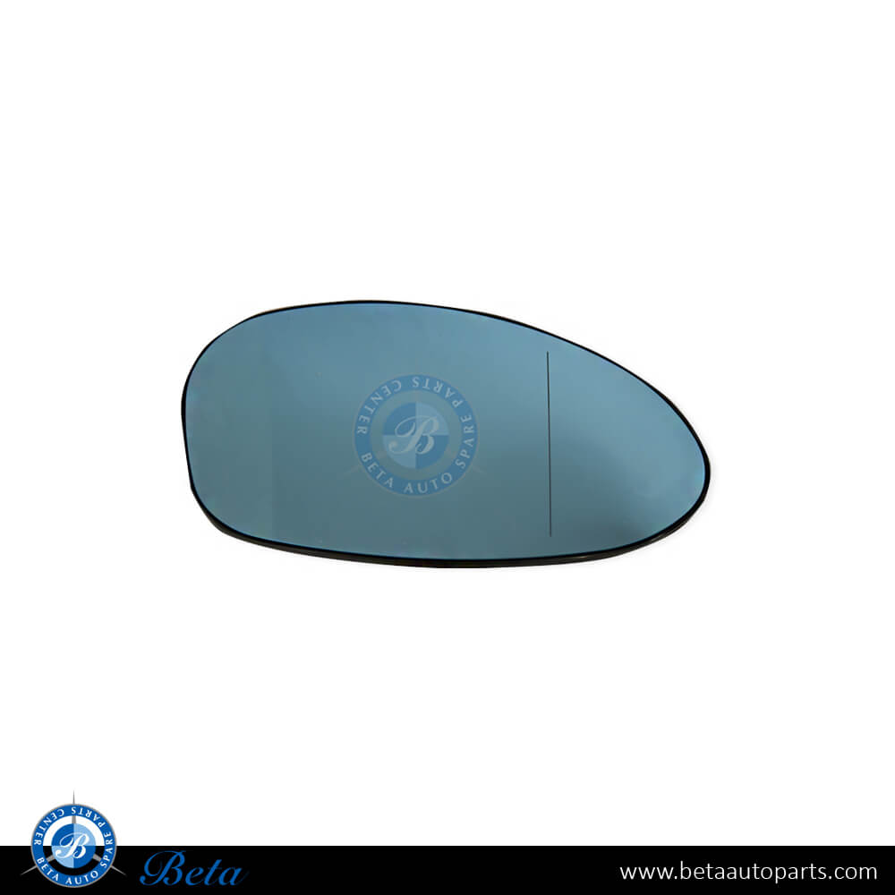 Right Side Mirror Glass for BMW 3 Series E90 2005-2008 models, Part Number 51167145268