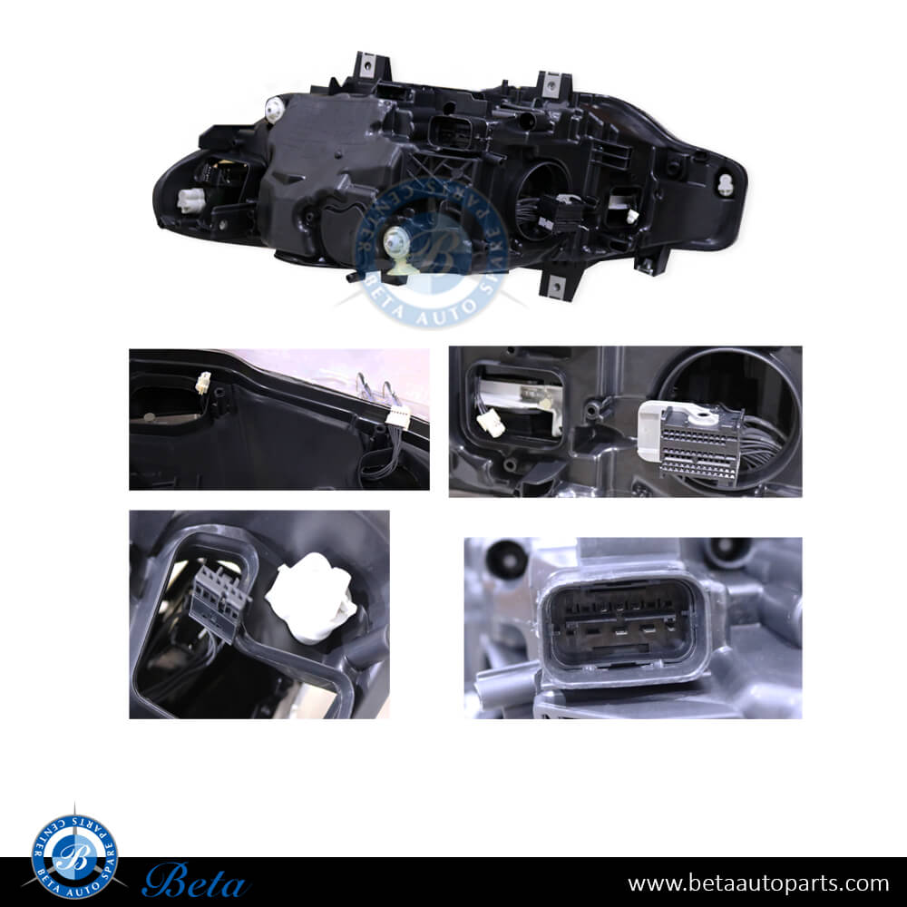 BMW 3 Series F30 LCI (2016-2018), Headlamp LED (Left), China, 63117419633