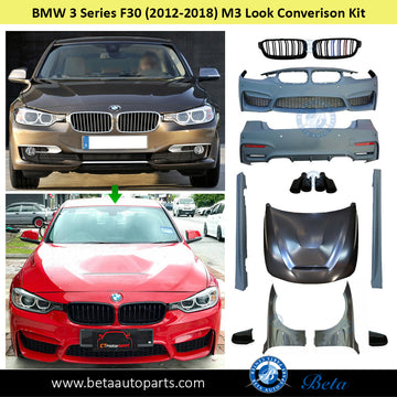 BMW 3 Series F30 (2012-2018), M3 Look Conversion Kit – Beta Auto Spare