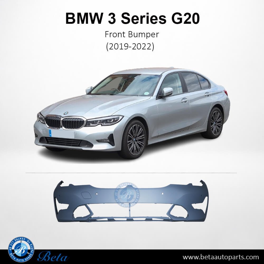 BMW 3 Series G20 (2019-2022), Front Bumper with PDC with Park Assist for Lines, Taiwan, 51118496508