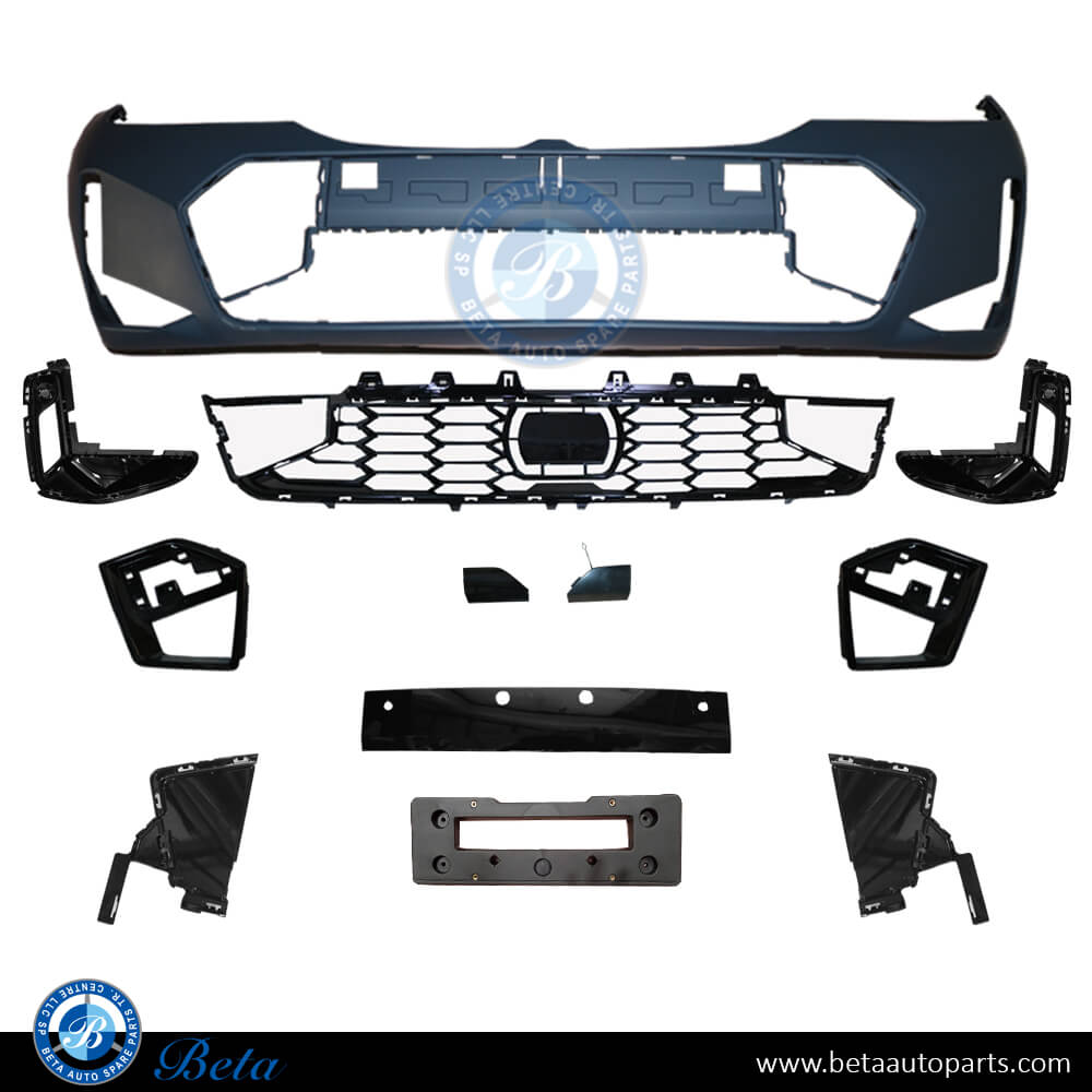BMW 3 Series G20 LCI (2023Up), Front Bumper MTek/M340 with PDC and P