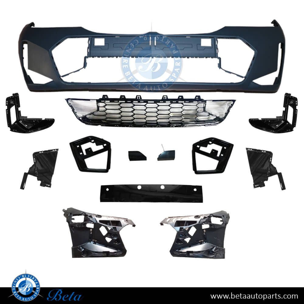 Front Bumper M-Tek/M340 with PDC and Park Assist for BMW 3 Series G20 LCI 2023-Up models, Part Number 51115A69619