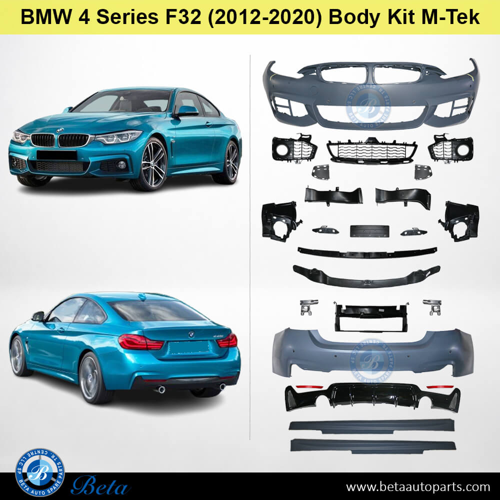 Body Kit M-Tek for BMW 4-Series 2012-2020 models