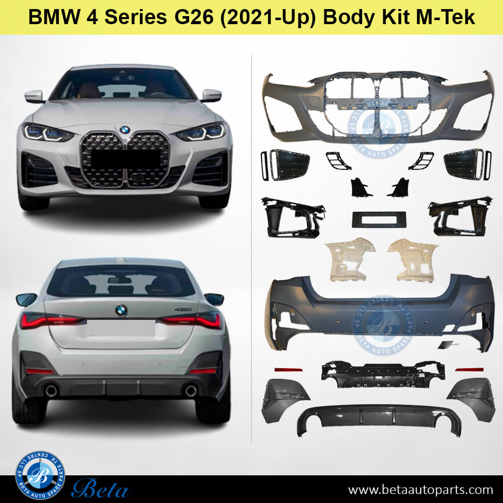 Body Kit M-Tek for BMW 4 Series 2021-Up models