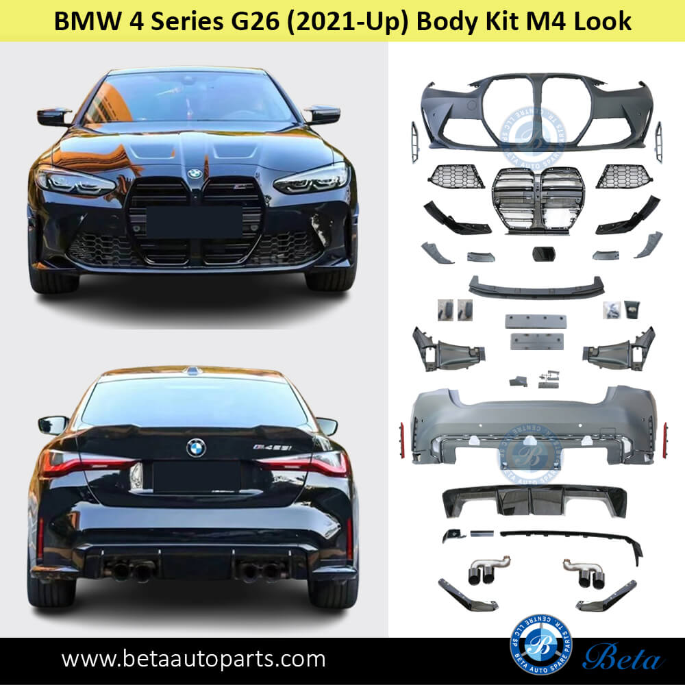 Body Kit M4 Look for BMW 4 Series G26 2021-Up models