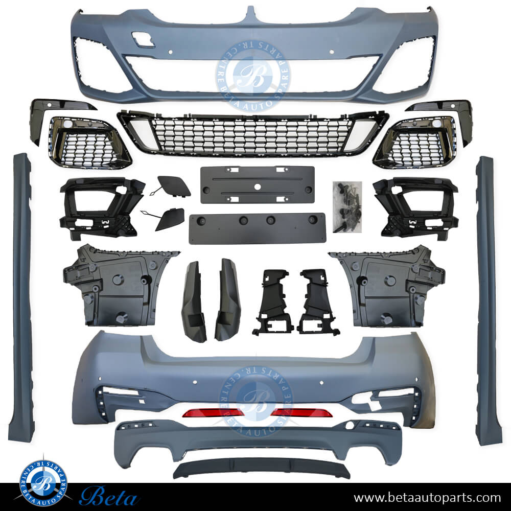 Body Kit Upgrade to 2021 M-Tek look for BMW 5 Series G30 2017-2020 models
