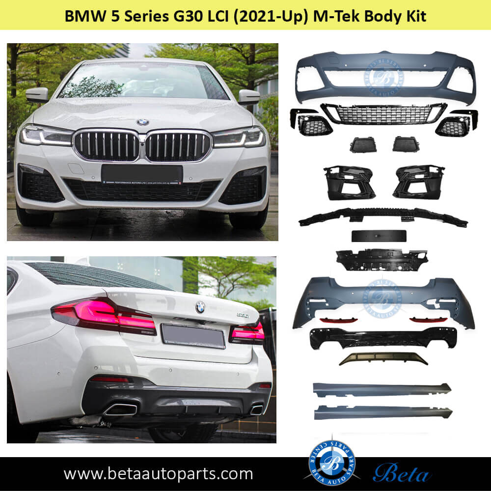 BMW 5 Series G30 LCI (2021-2023), Body Kit M-Tek, Taiwan