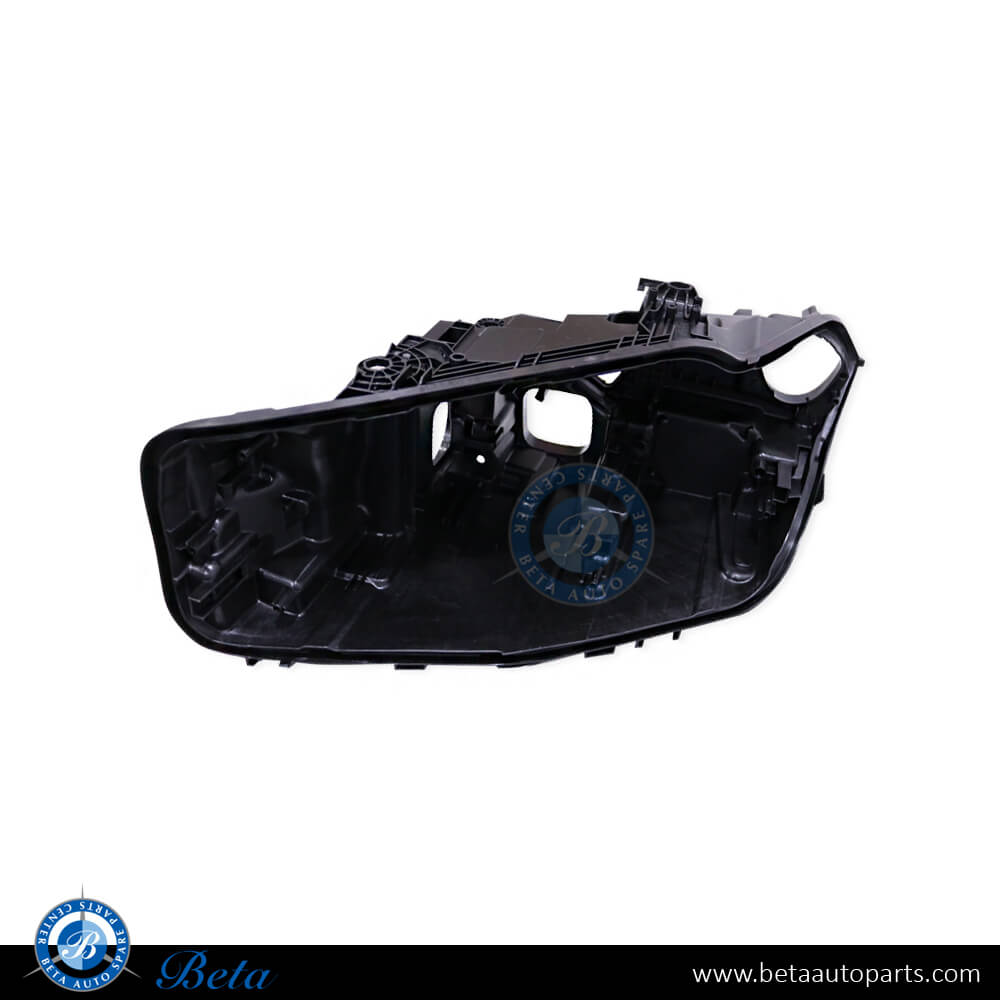 Left Side Headlamp Housing for Adaptive LED for BMW 5 Series G30 LCI 2021-Up models, Part Number 63119479261