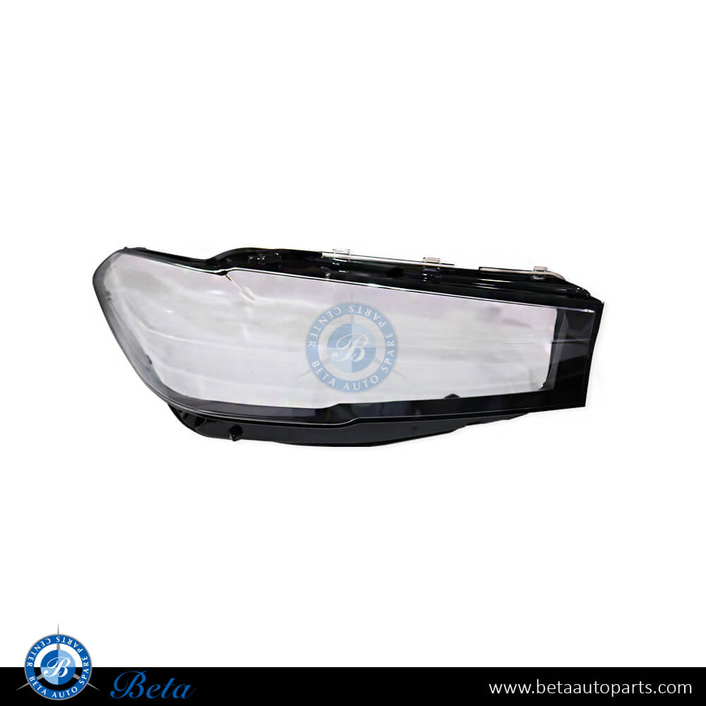 Right Side Headlamp Lens for BMW 5 Series G30 LCI 2021-Up models, Part Number 63119479258