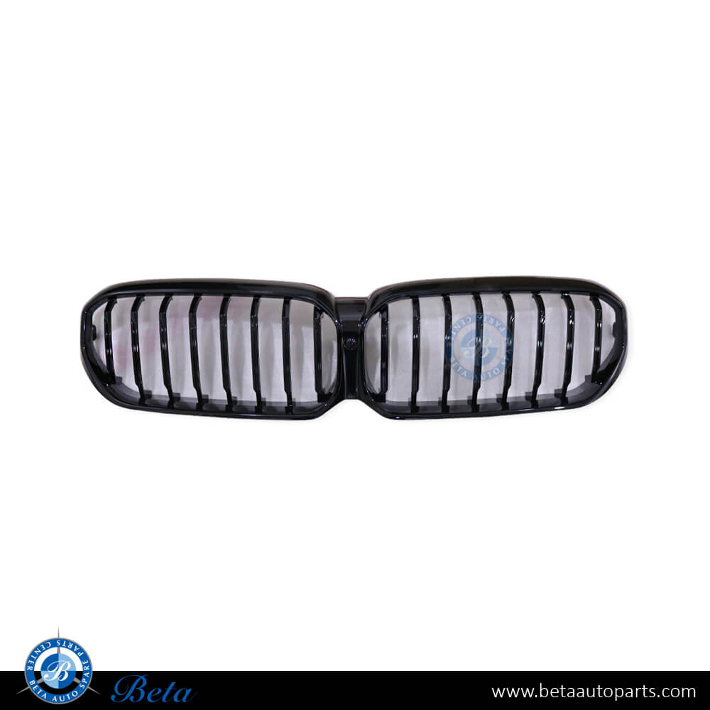 Grille M-Tek Gloss Black color for BMW 5 Series G30 LCI 2021-Up models, Part Number 51129852169