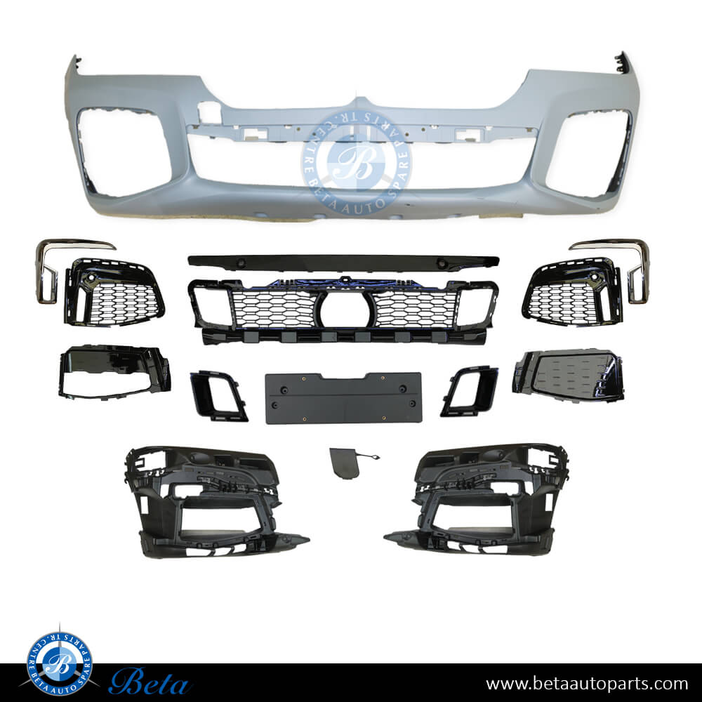 Front Bumper M-Tek with Park Assist /ACC / Remote Parking for BMW 7 Series G11/G12 LCI 2020-2022 models, Part Number 51118745834