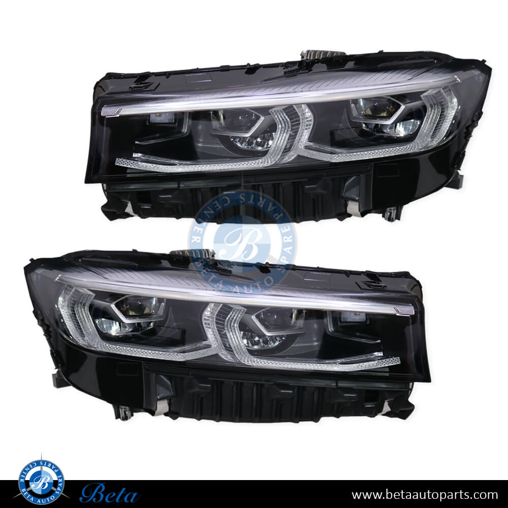 Headlamp Upgrade from Adaptive LED to 2020 LCI look for BMW 7 Series G11/G12 2016-2019 models, Part Number 63117408715 / 63117408716