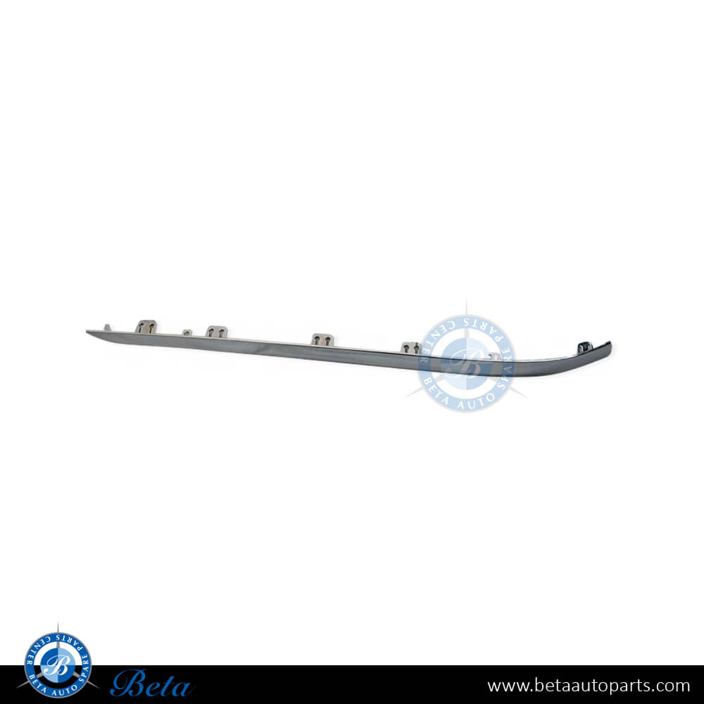 Left Side Rear Bumper Chrome Moulding for BMW 7 Series G11/G12 2016-2019 models, Part Number 51127365559