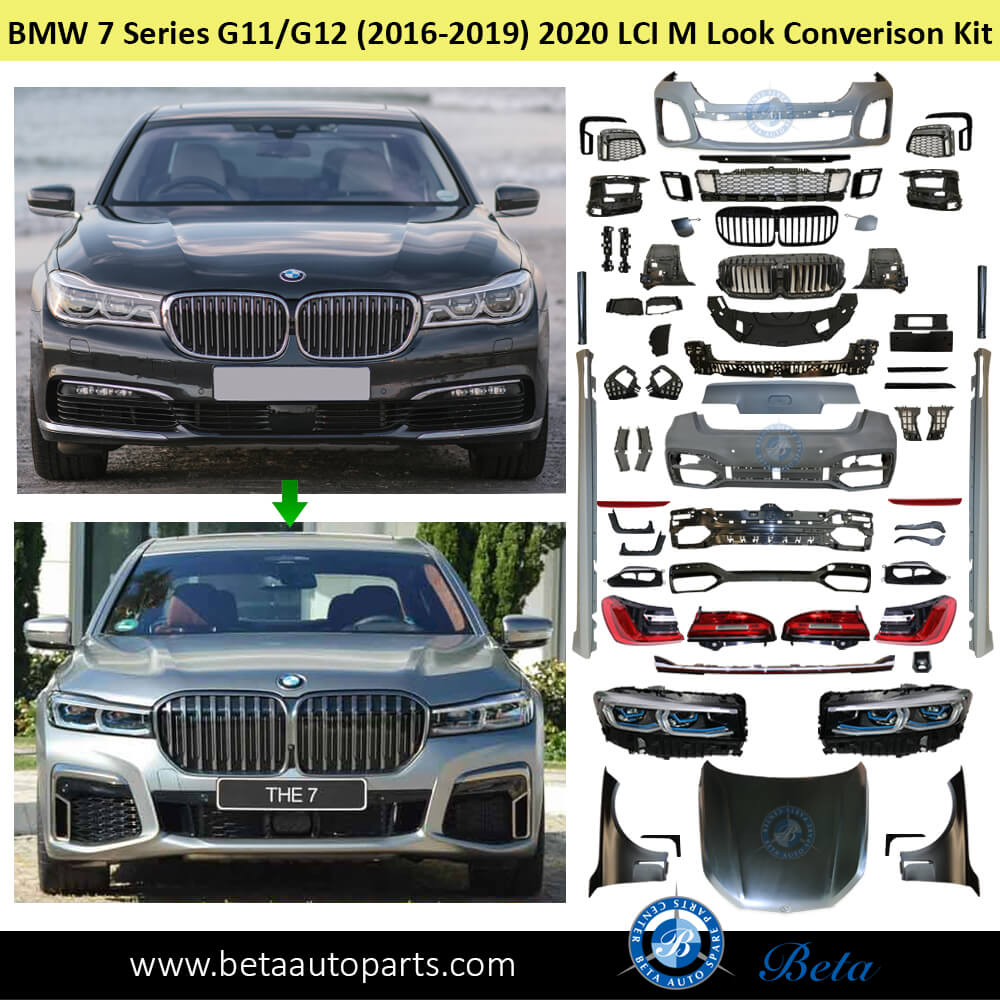 2020 LCI M look Conversion Kit for BMW 7 Series G11/G12 2016-2019 models