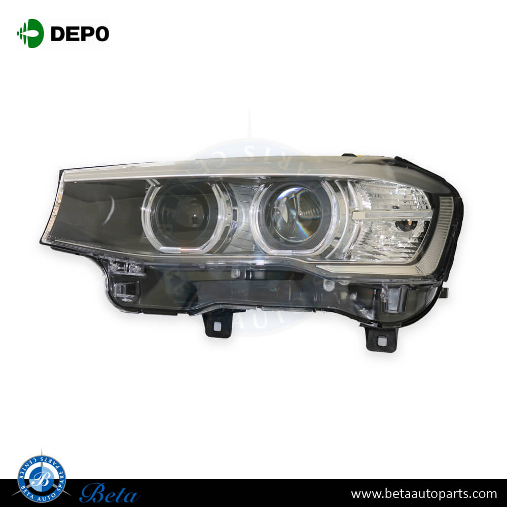 Left Side Head Lamp Xenon for BMW X3 X4 Series F25/F26 2014-up models, Part Number 63117401131