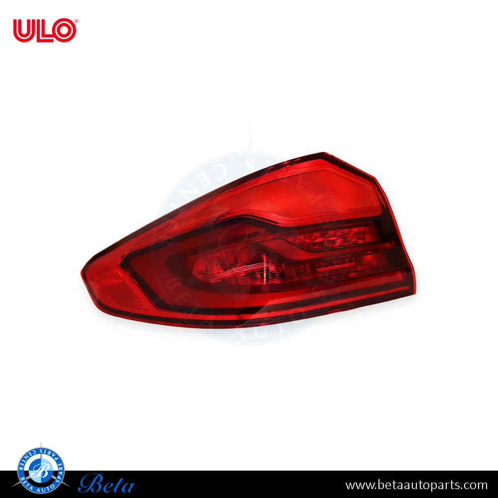 Left Side Tail Lamp LED USA Type for BMW 5 Series G30 2017-up models, Part Number 63217376469