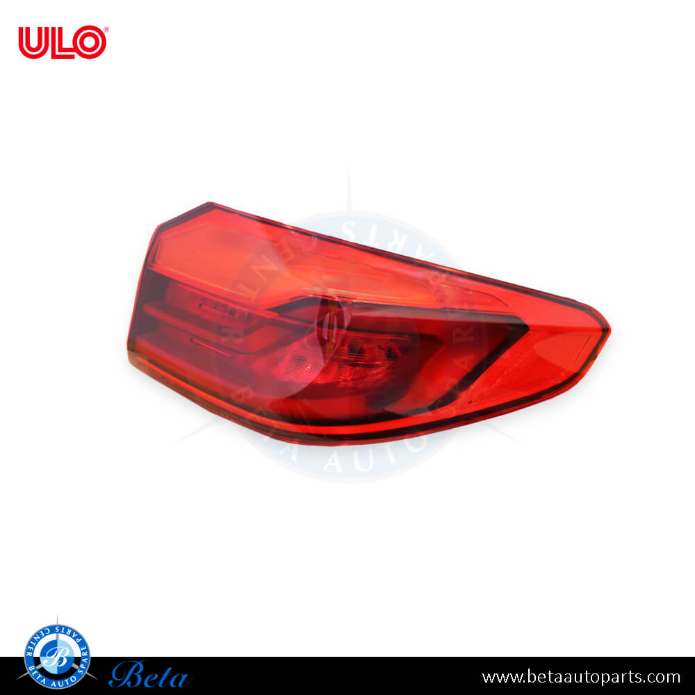 Right Side Tail Lamp LED USA Type for BMW 5 Series G30 2017-up models, Part Number 63217376470