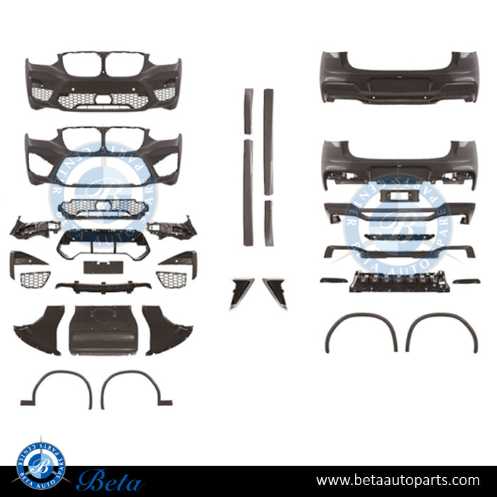 Body Kit M Look with ACC for BMW X4 G02 2019-up models