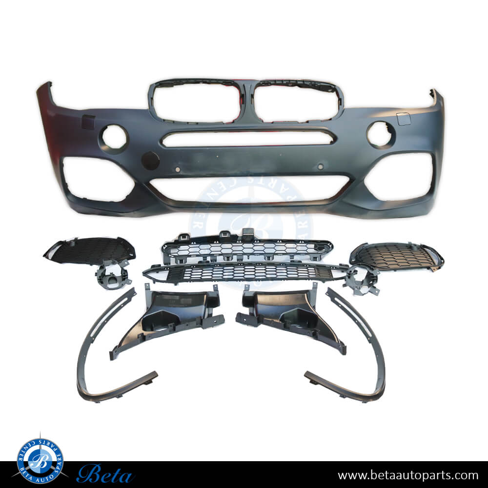 Front Bumper Assembly M-Tech for BMW X5 F15 2014-2018 models, Part Number 51118062459